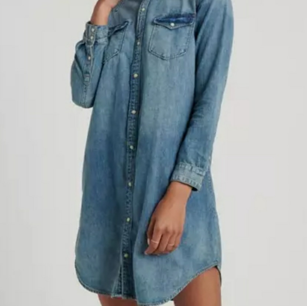 Lucky Brand Western Shirt Dress